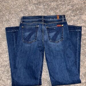 7 For All Mankind Blue Jeans